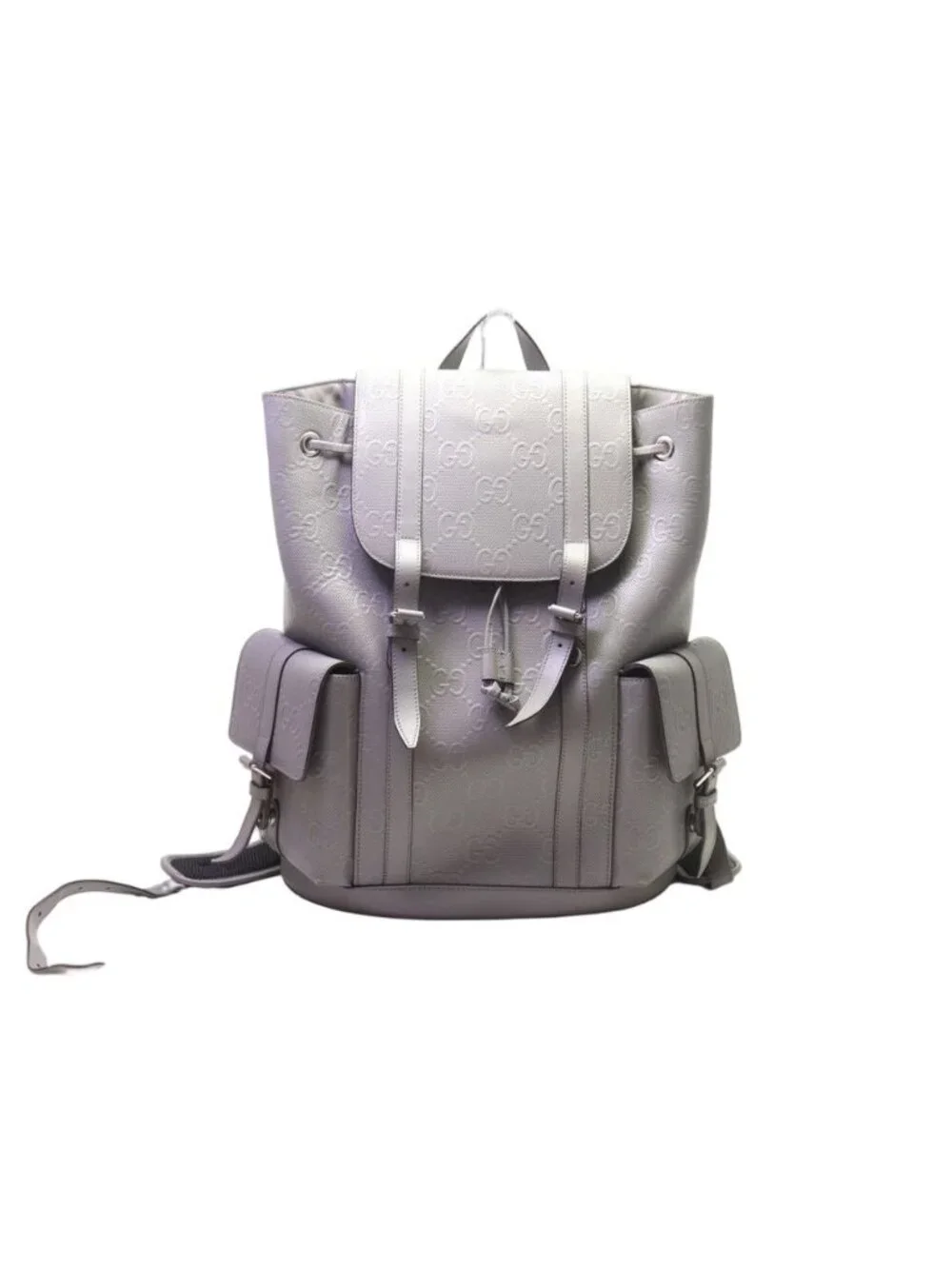 Gucci GG Embossed Leather Backpack